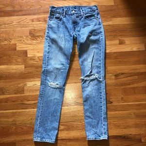 Levi’s 511 Slim Fit Distressed Jeans W30 L32